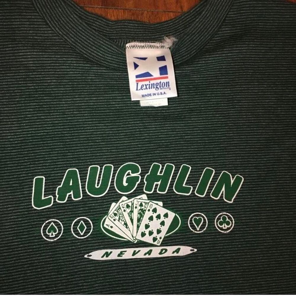 Vintage Laughlin Nevada Poker Tee 1990s Size M